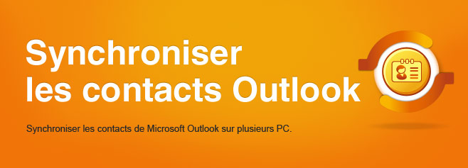 Synchroniser et partager le contacts Microsoft Outlook sans serveur.